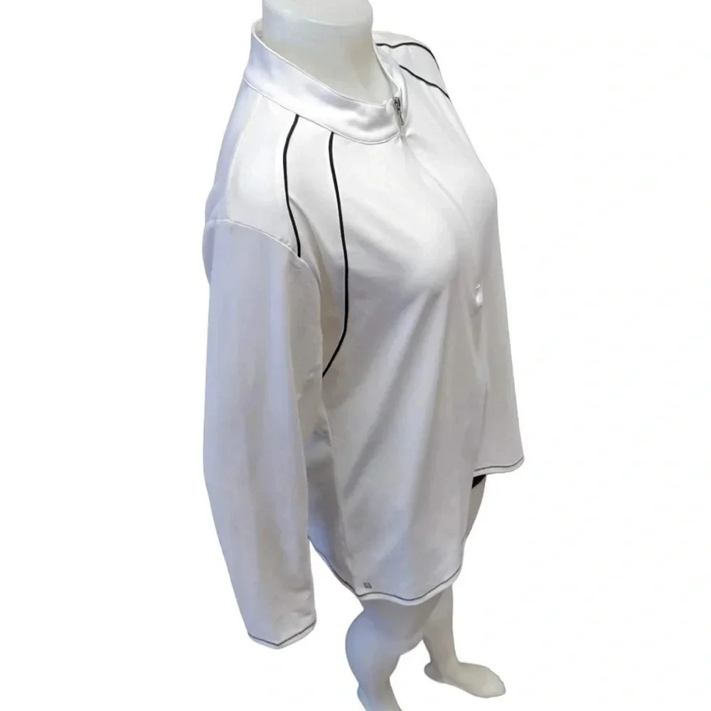 Fairways Long Sleeve Mock Neck  Top Size XL - Picture 2 of 8